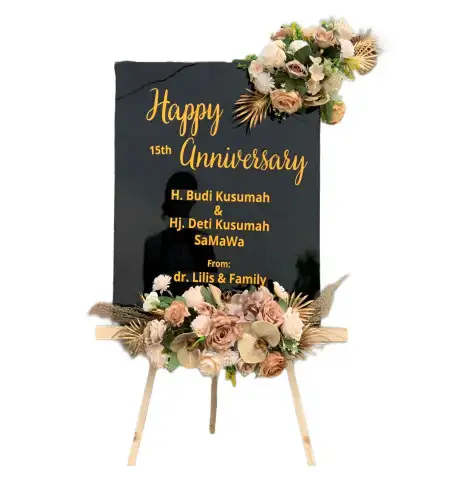 Papan Bunga Akrilik Lamper Kidul